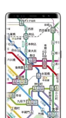 東京地鐵路線圖 android App screenshot 3